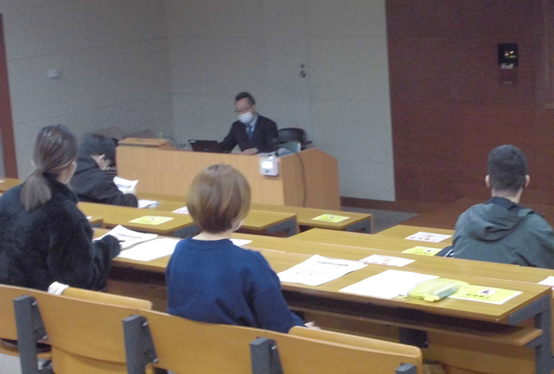 木更津税務署職員を招いての『税の講話』開催