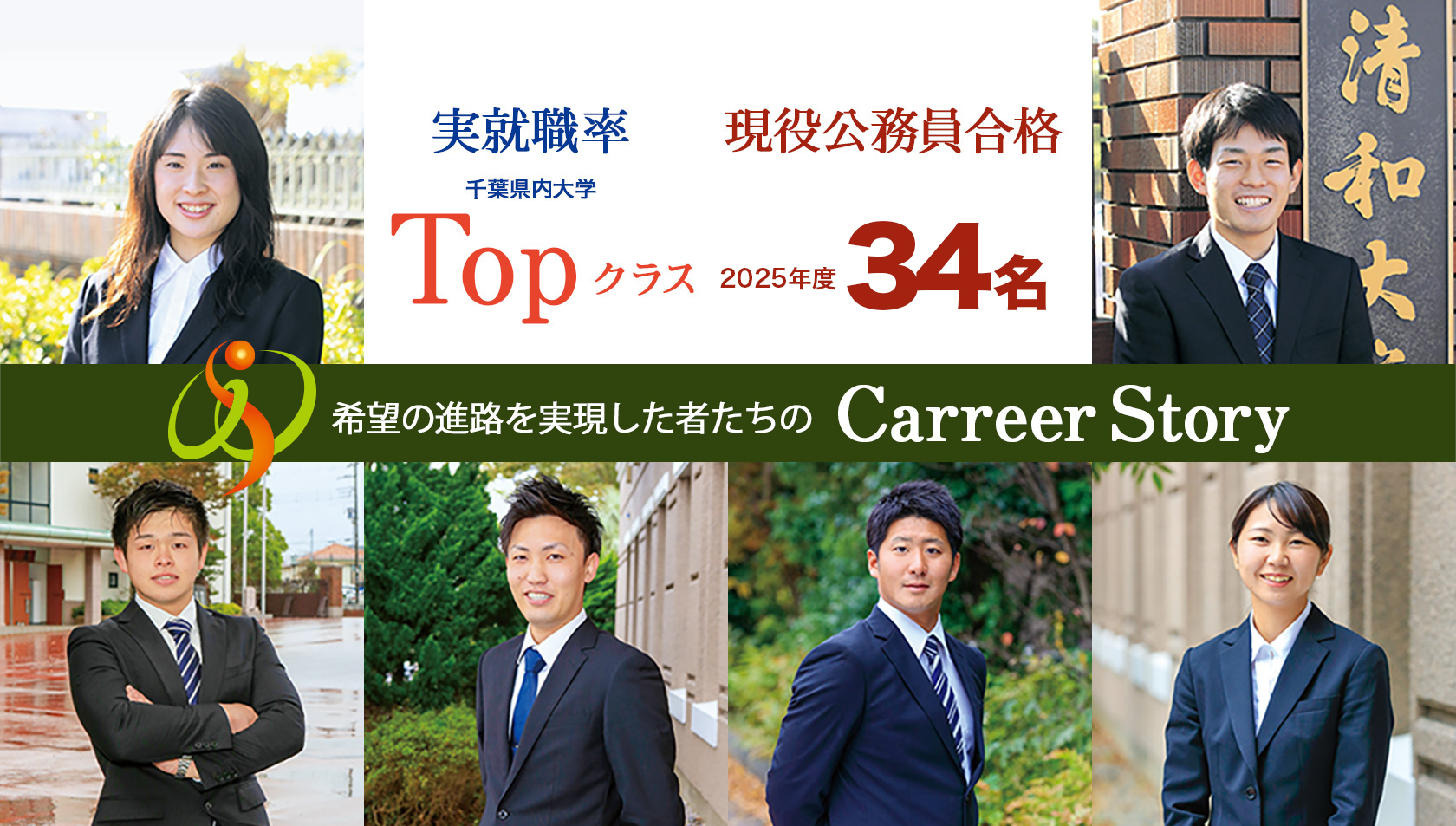 実就職率千葉県トップクラス