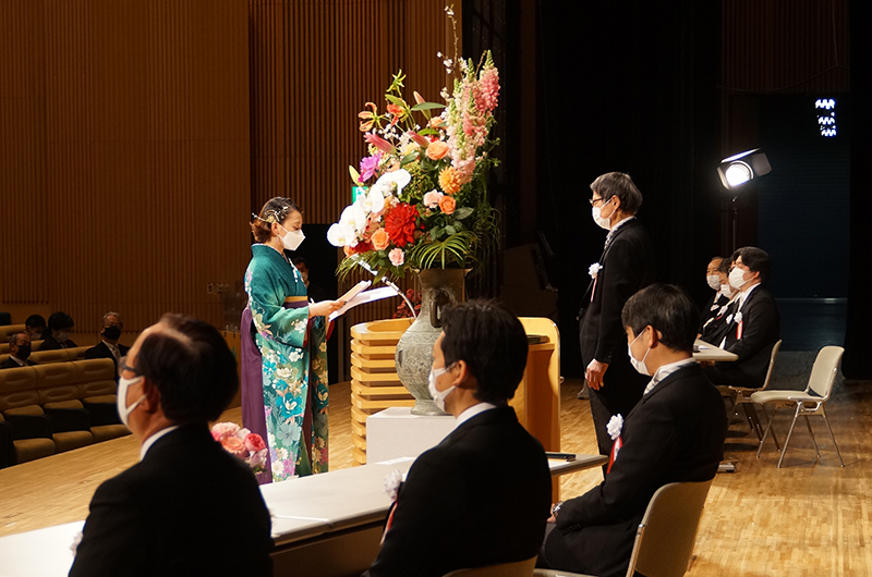 第25回卒業証書・学位記授与式を挙行