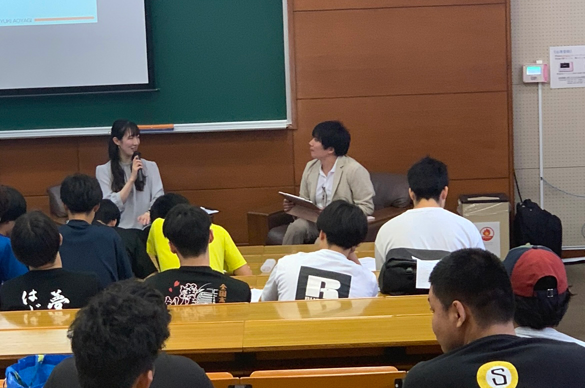 小俣夏乃先生（オリンピアン）がご講義くださいました：「現代社会とスポーツ」_2