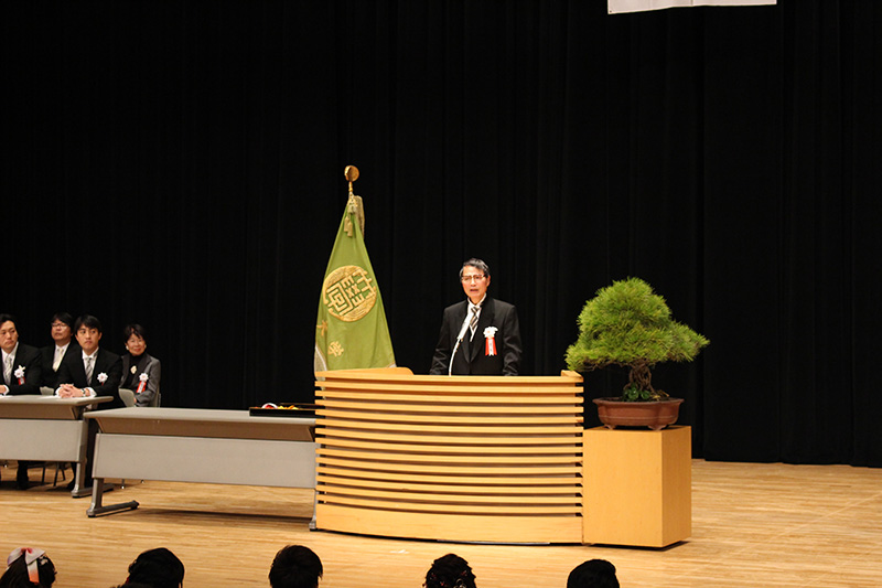 第21回卒業証書・学位記授与式を挙行